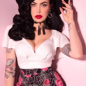 Vixen by Micheline Pitt Babydoll Top